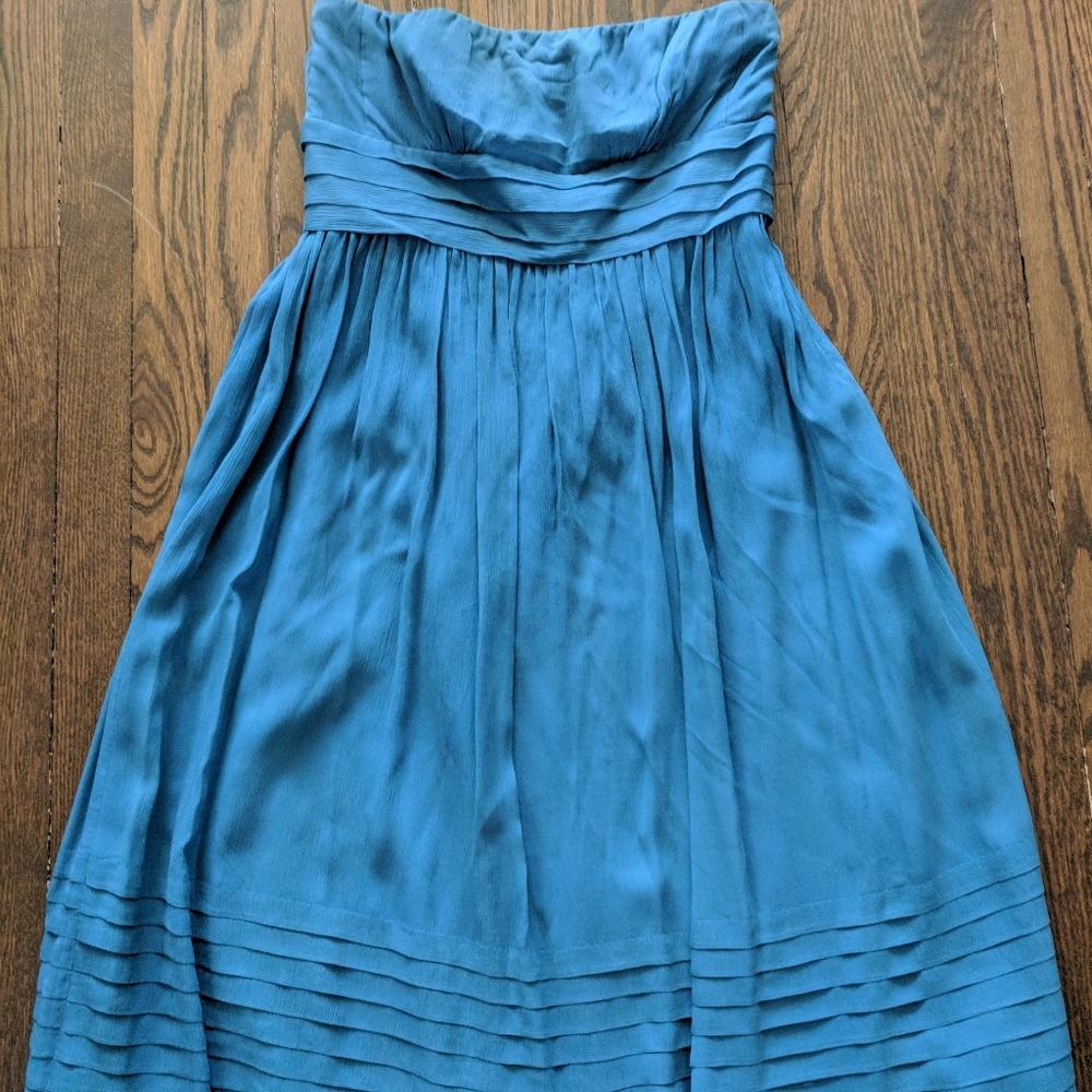 J Crew Blue Dress